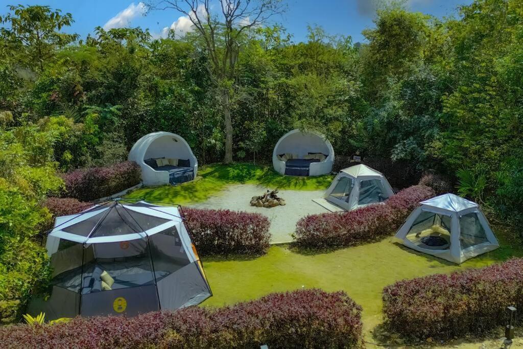 Dome Villas By Jade - Blue バンガロール エクステリア 写真